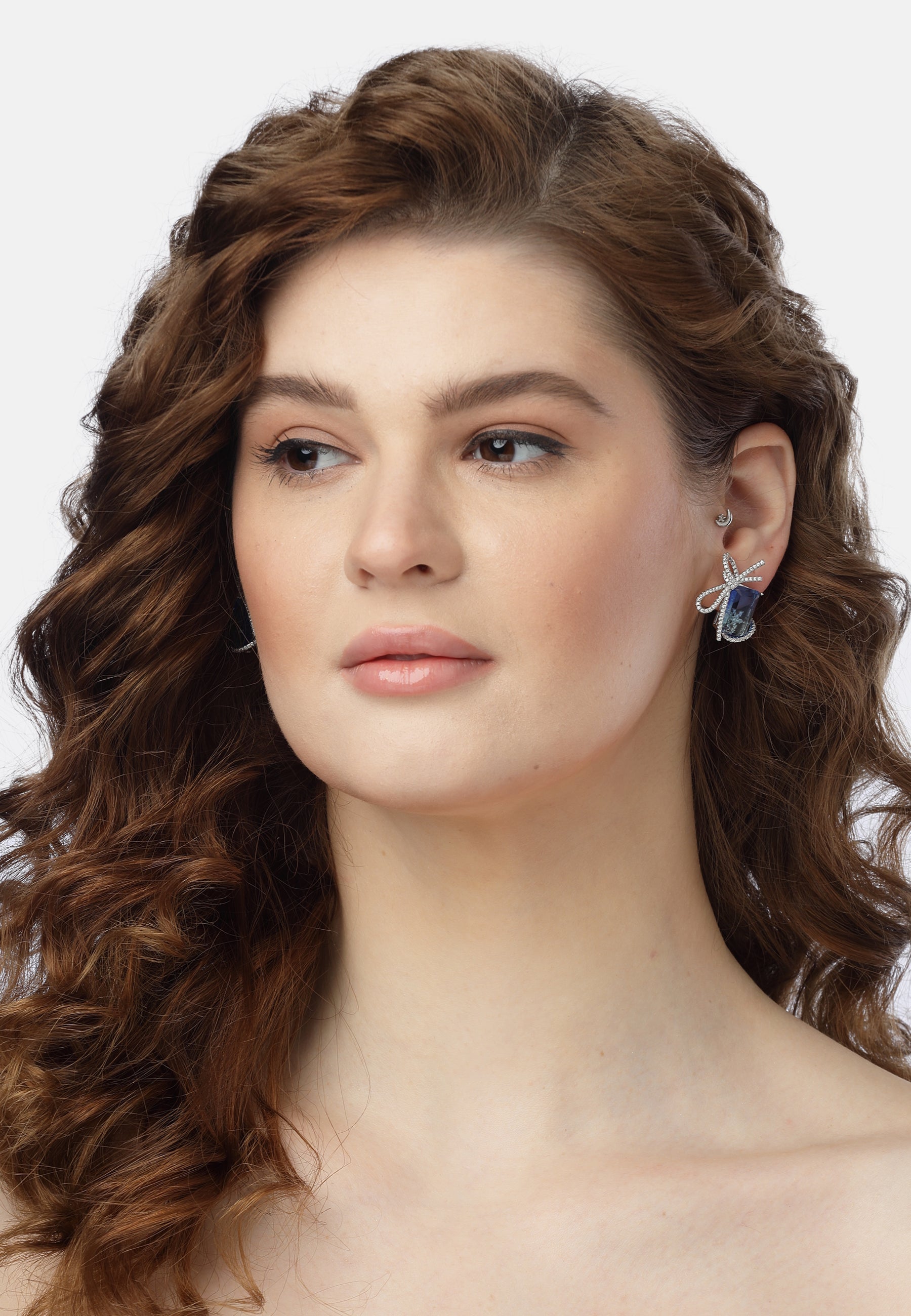 Unique Bow Tie Stud Earrings