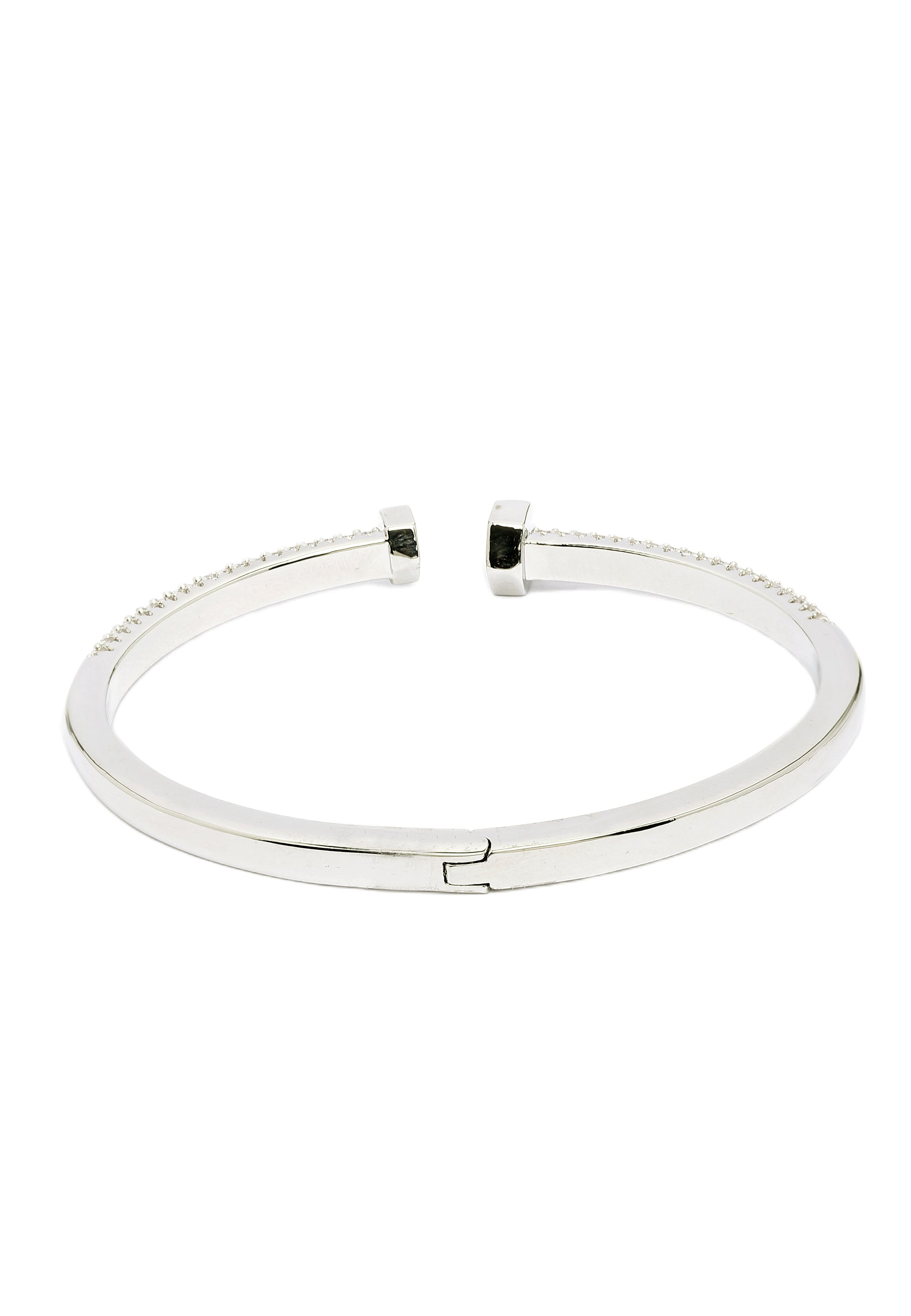 Silver Dazzling Bangle