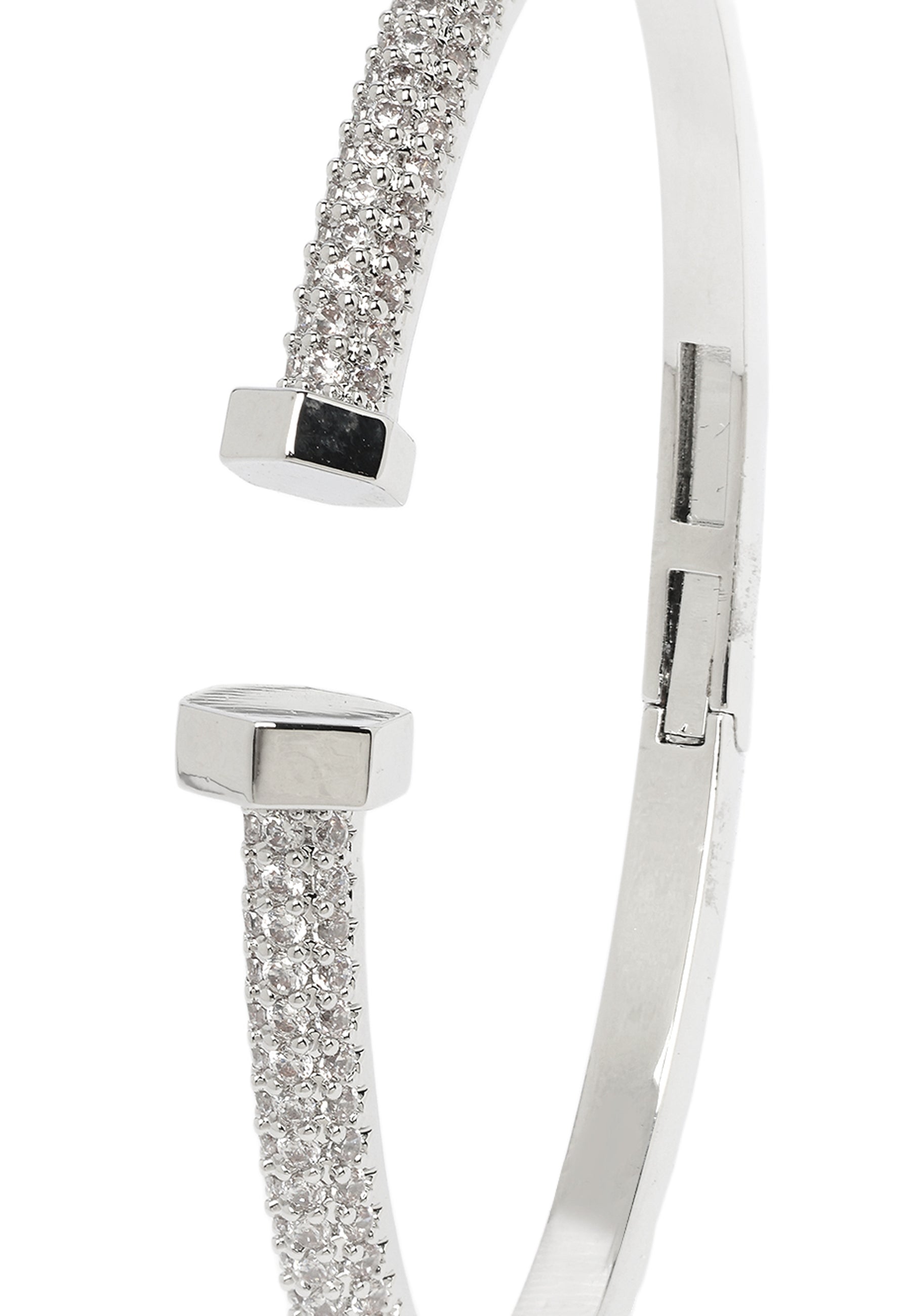 Silver Dazzling Bangle