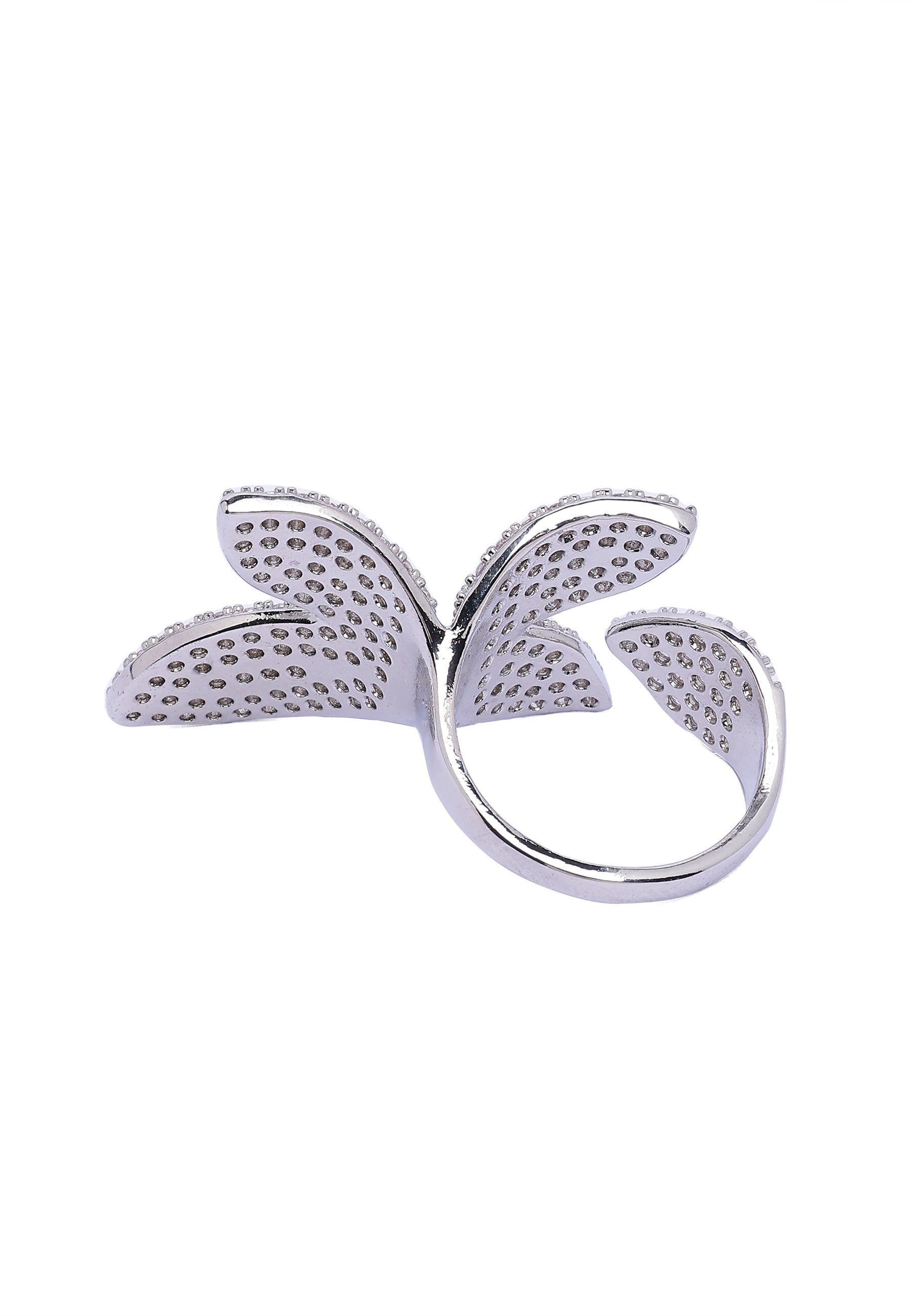 Silver Butterfly Ring
