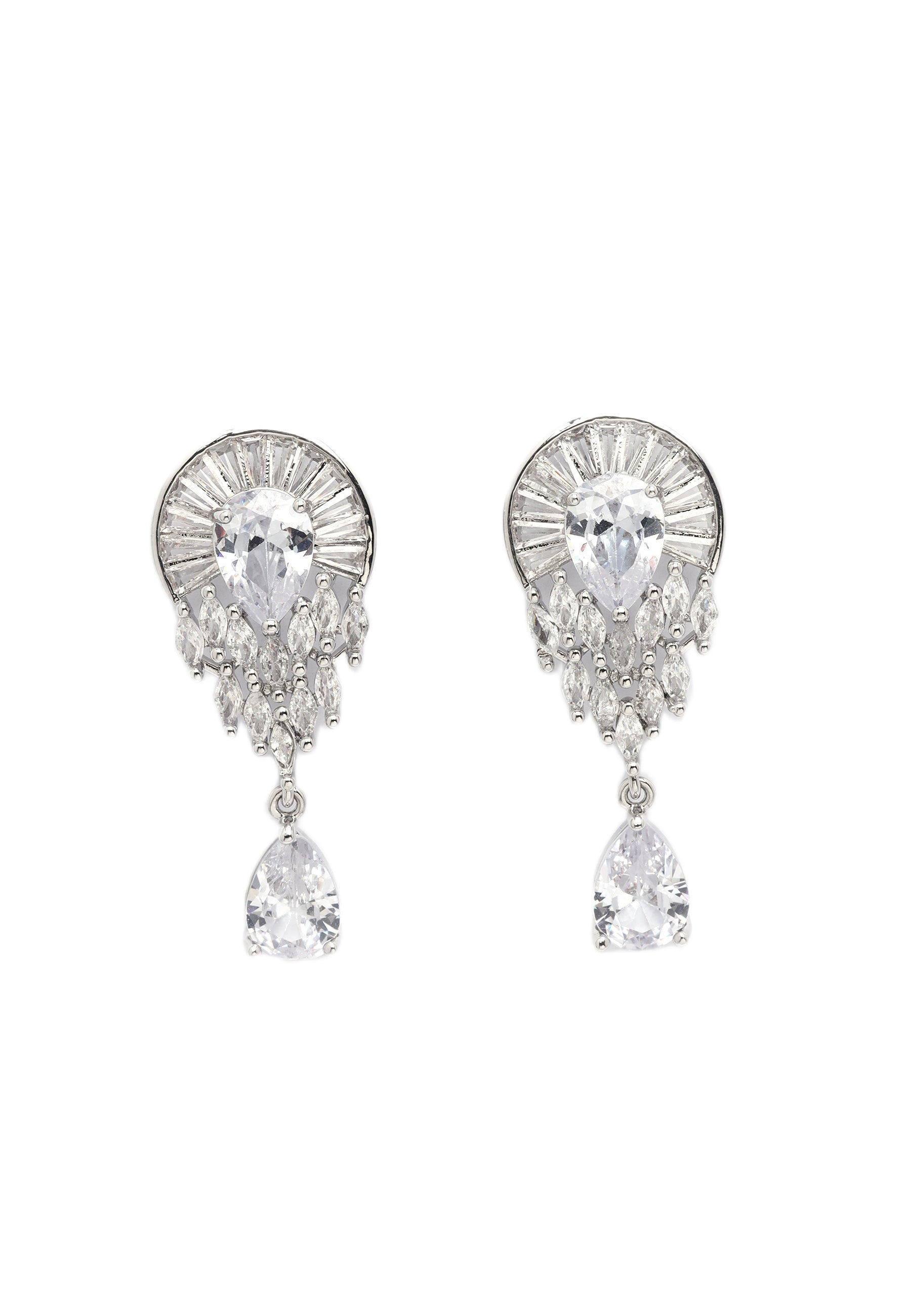 Starlight Drop Earrings and Necklace Set