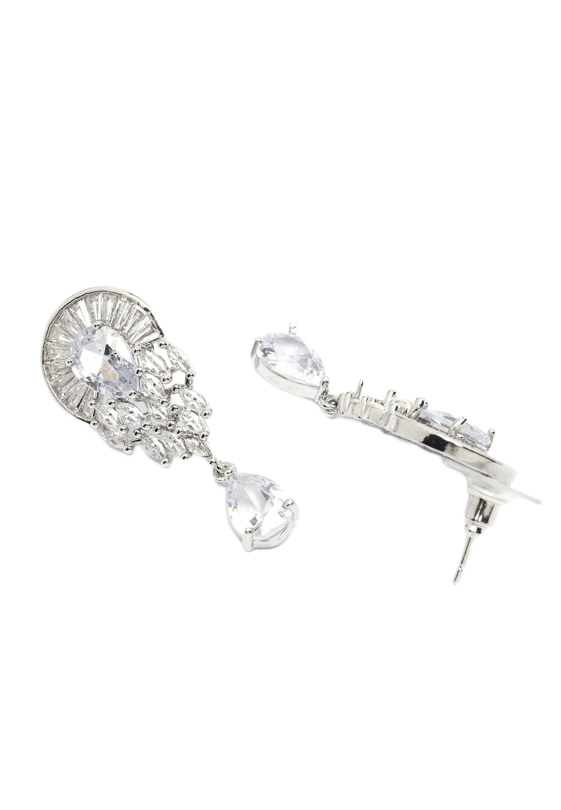 Starlight Drop Earrings and Necklace Set