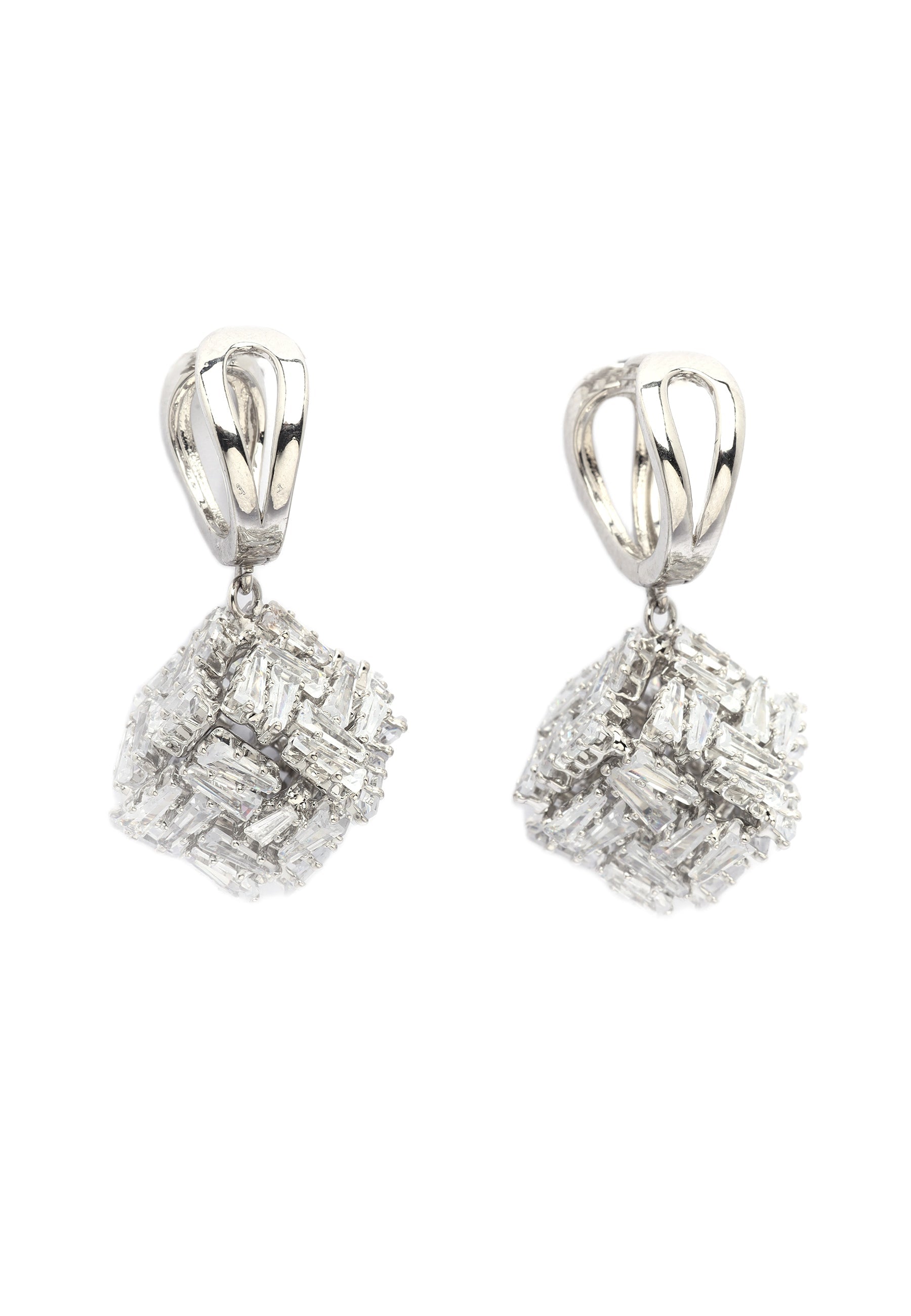 Glittering Symphony Necklace and Earrings Set