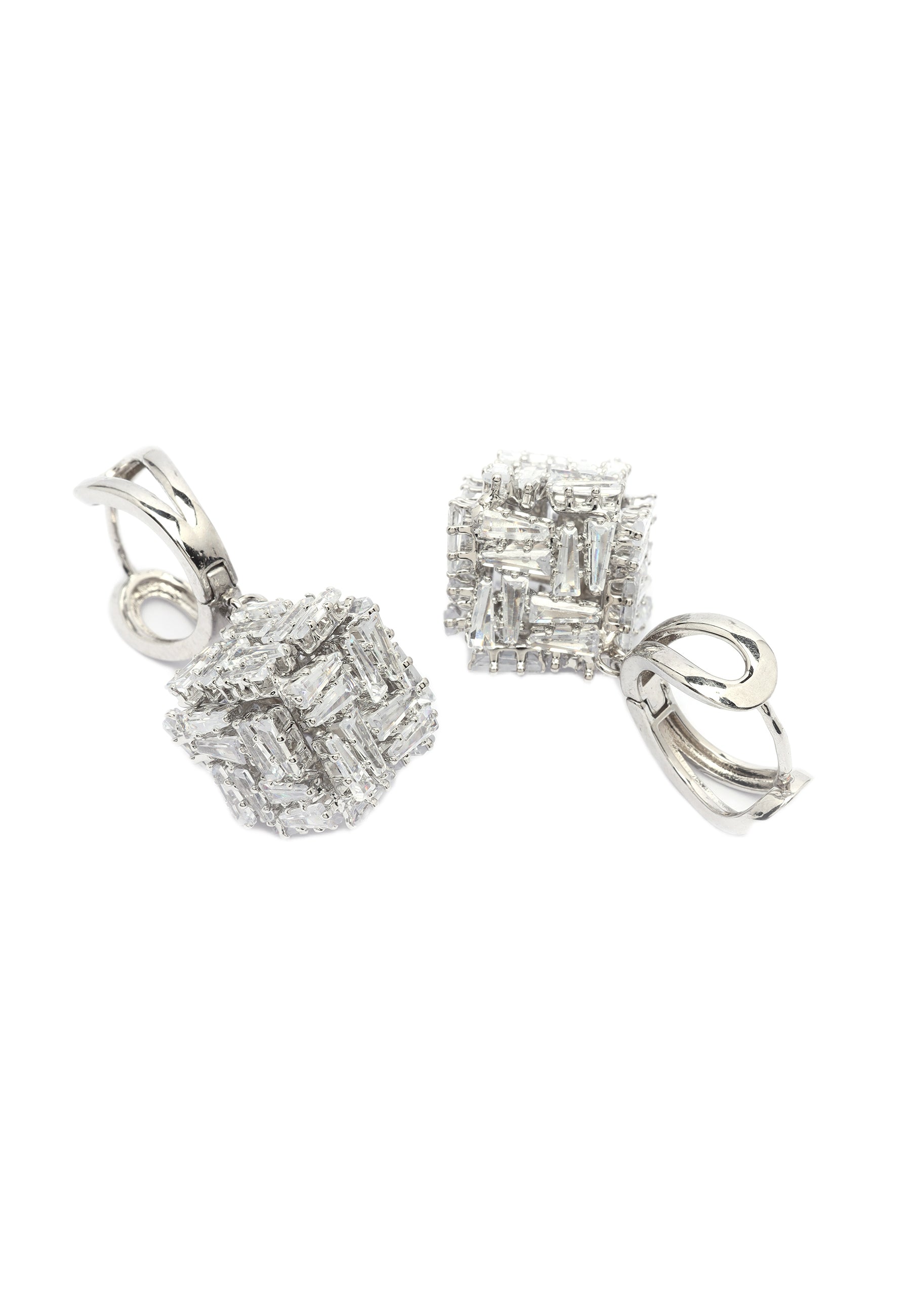 Glittering Symphony Necklace and Earrings Set