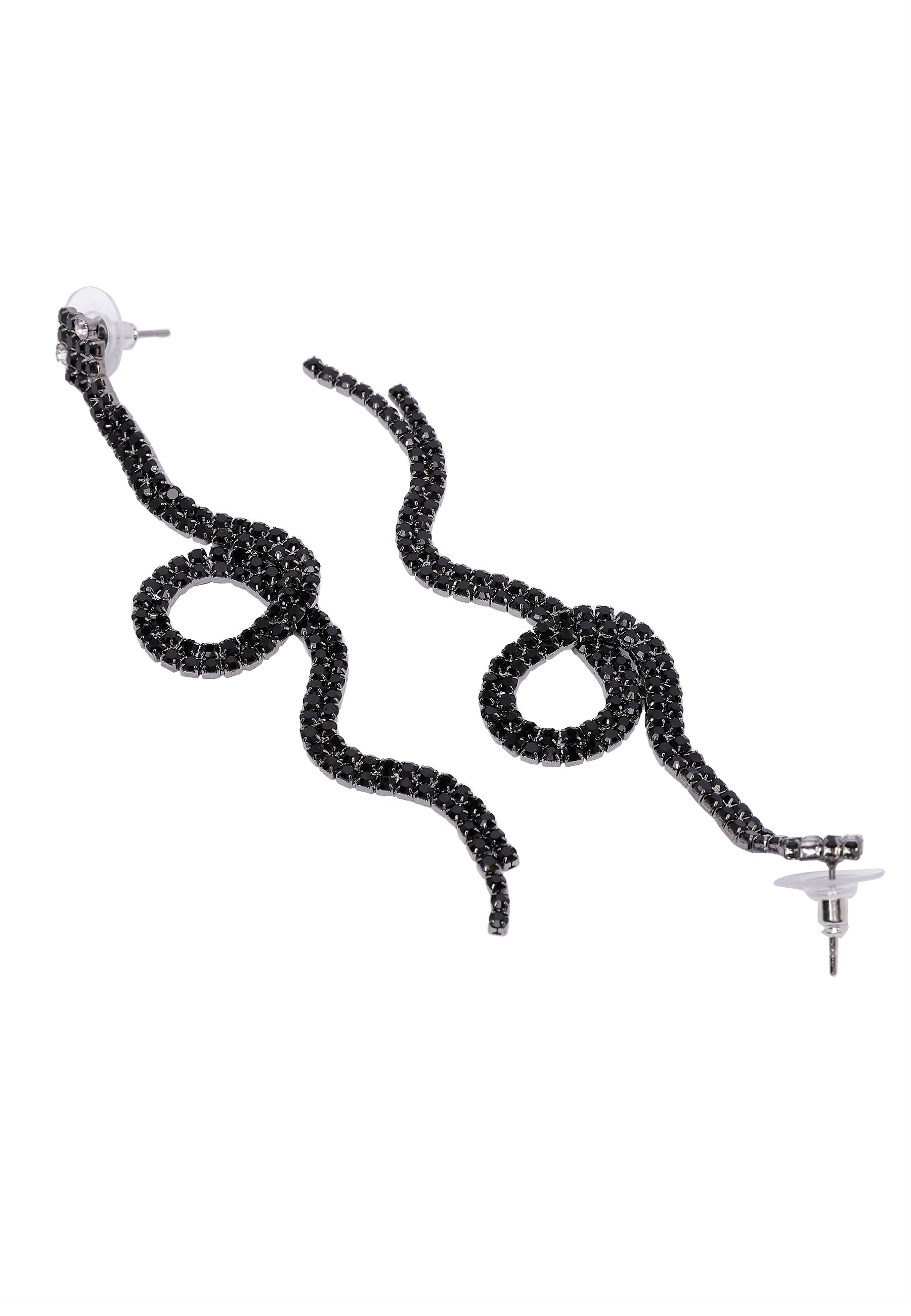 Swaying Snake Earrings