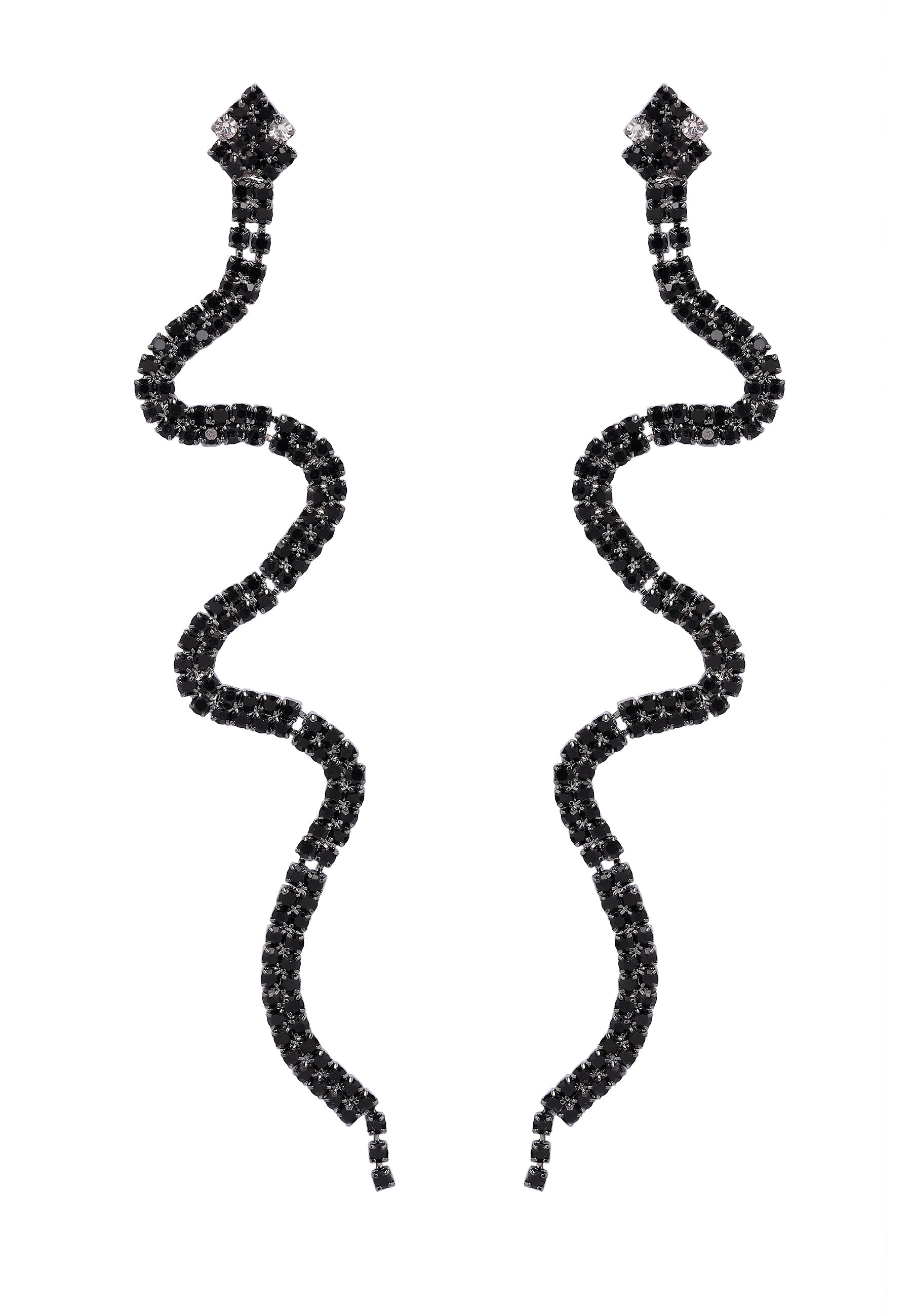 Stylish Snake Long Earrings