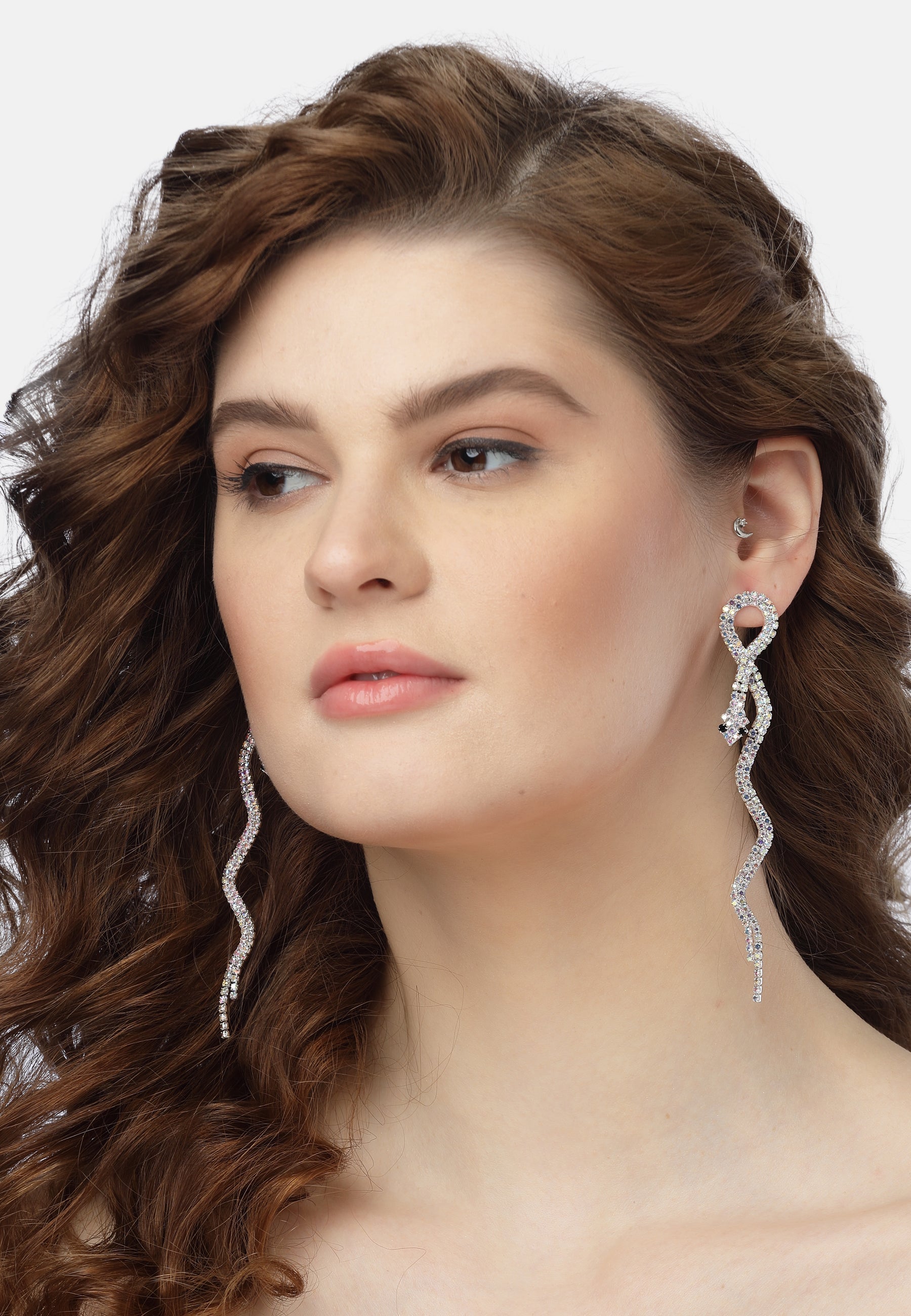 Serpent Drop Earrings