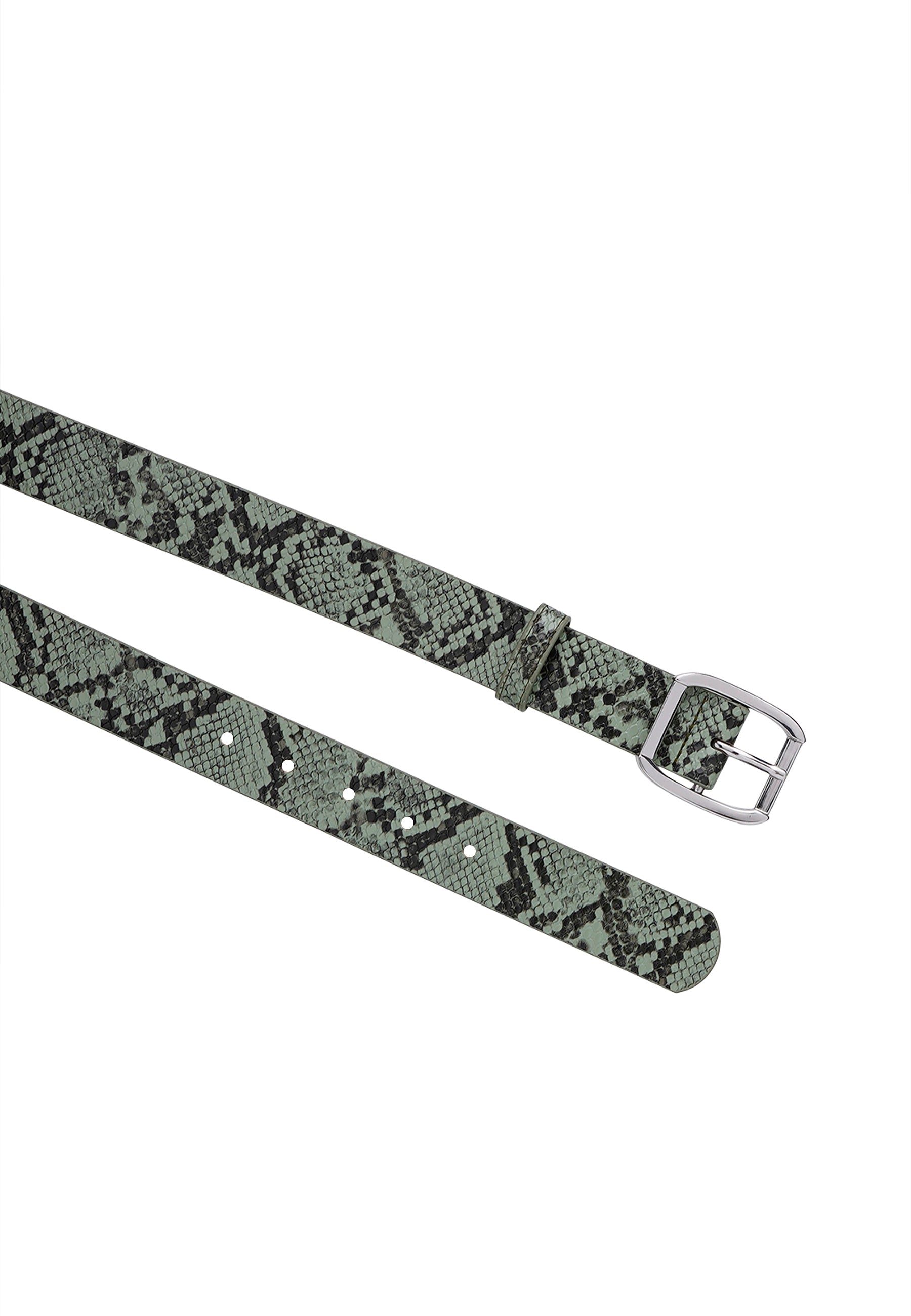 Exotic Snake Print Belt