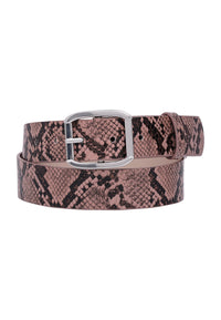 Exotic Snake Print Belt