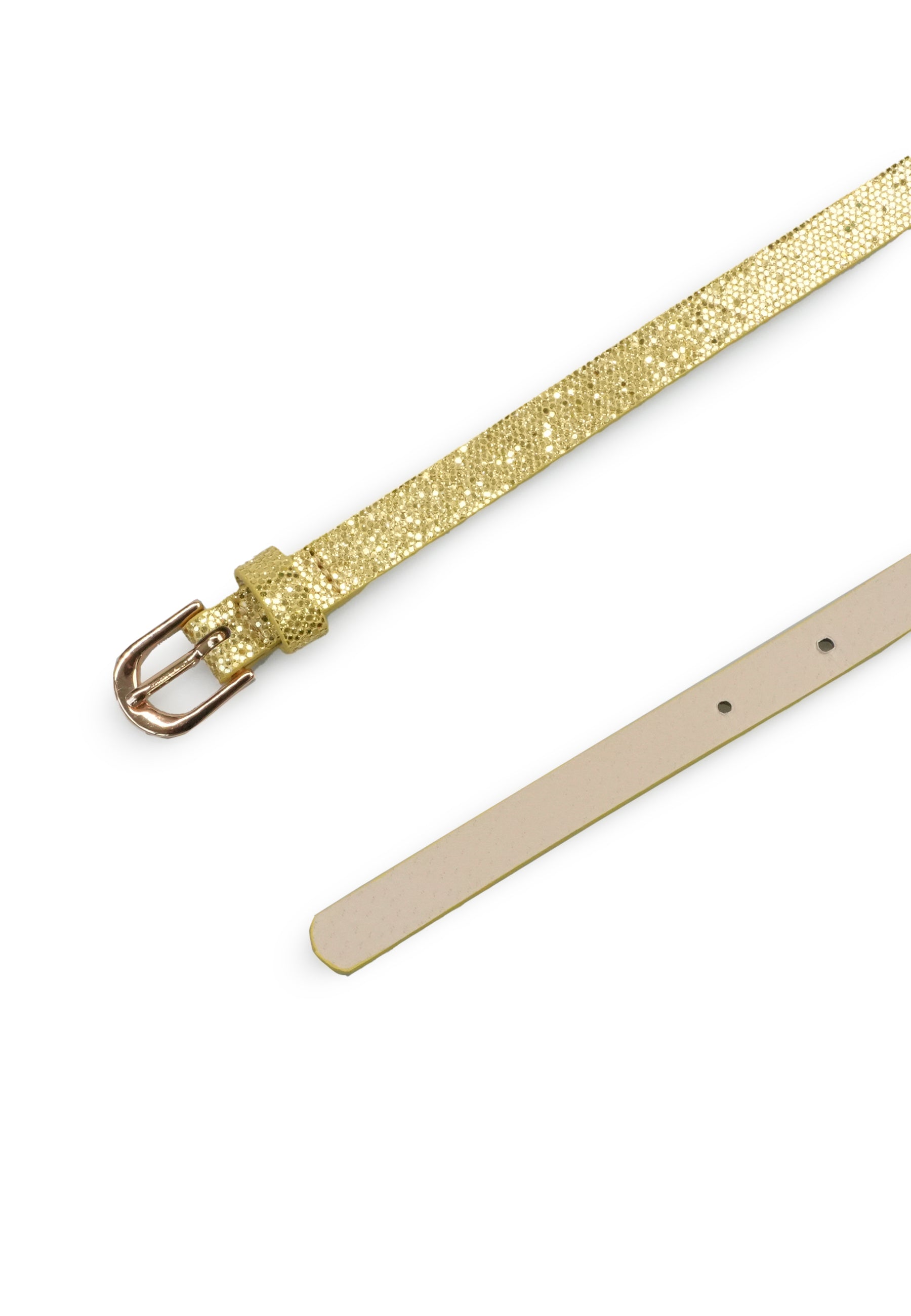Sleek Snake Print Belt