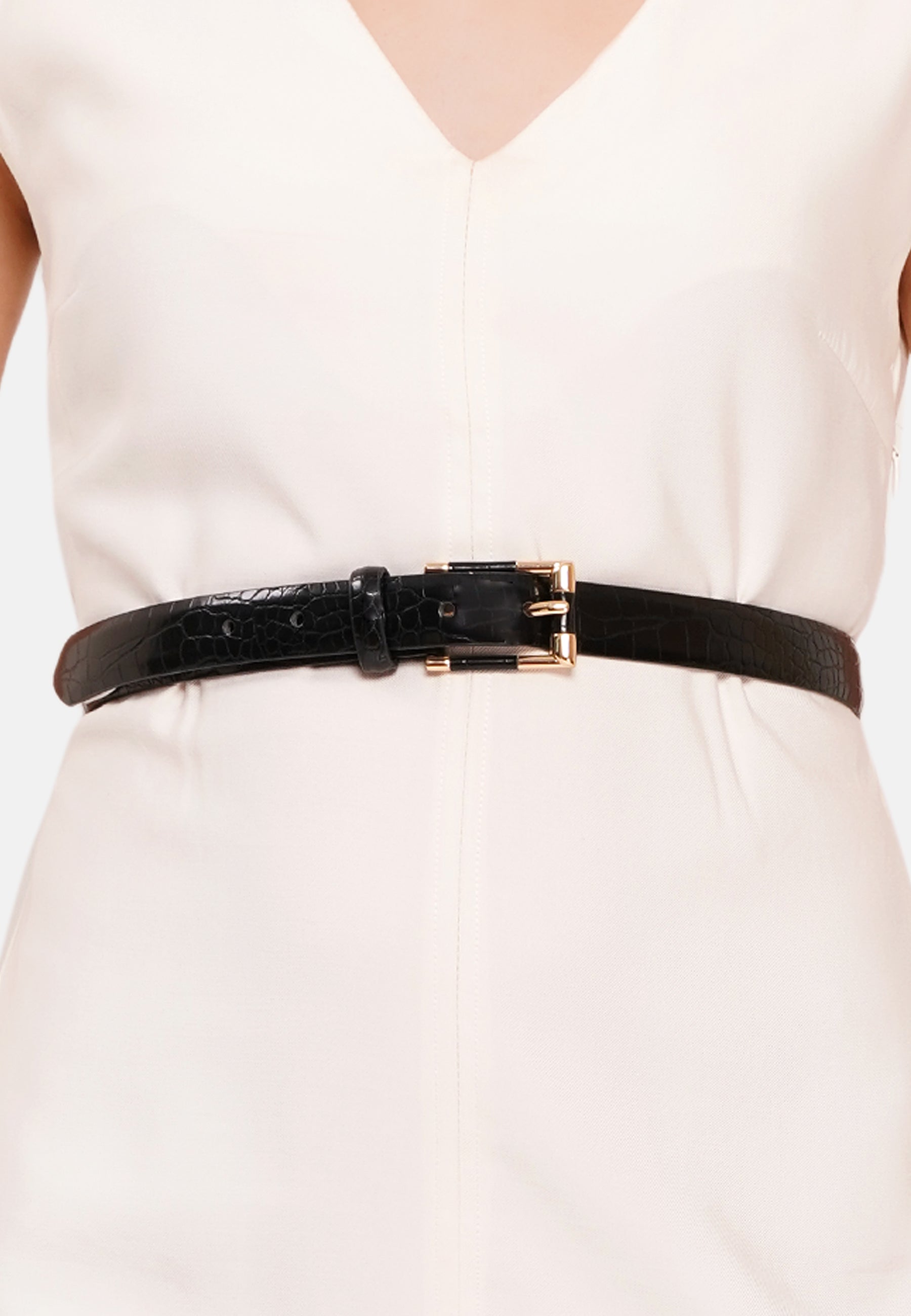 Exotic Snake Print Belt