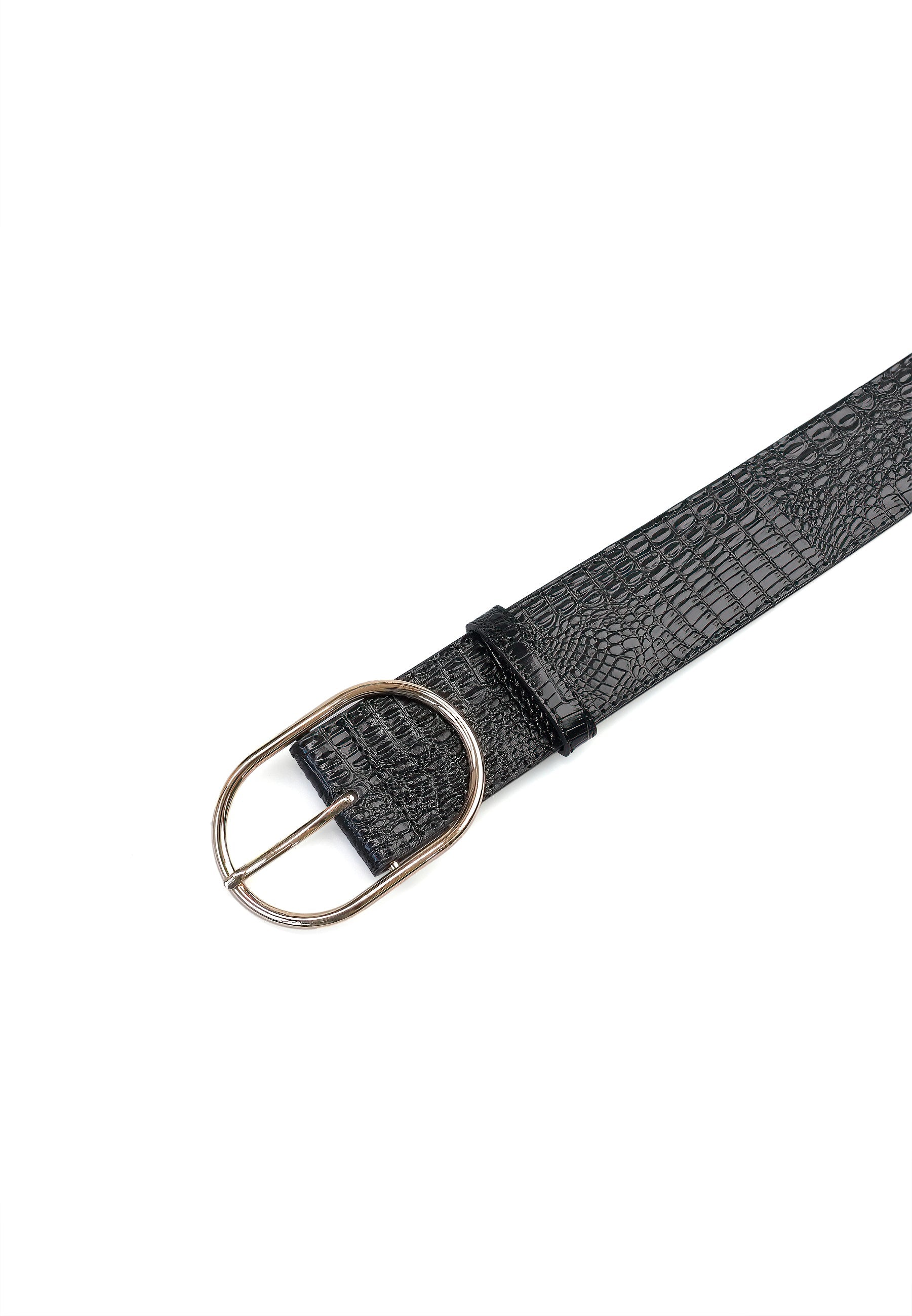 Snake Print Classy Leather Belt