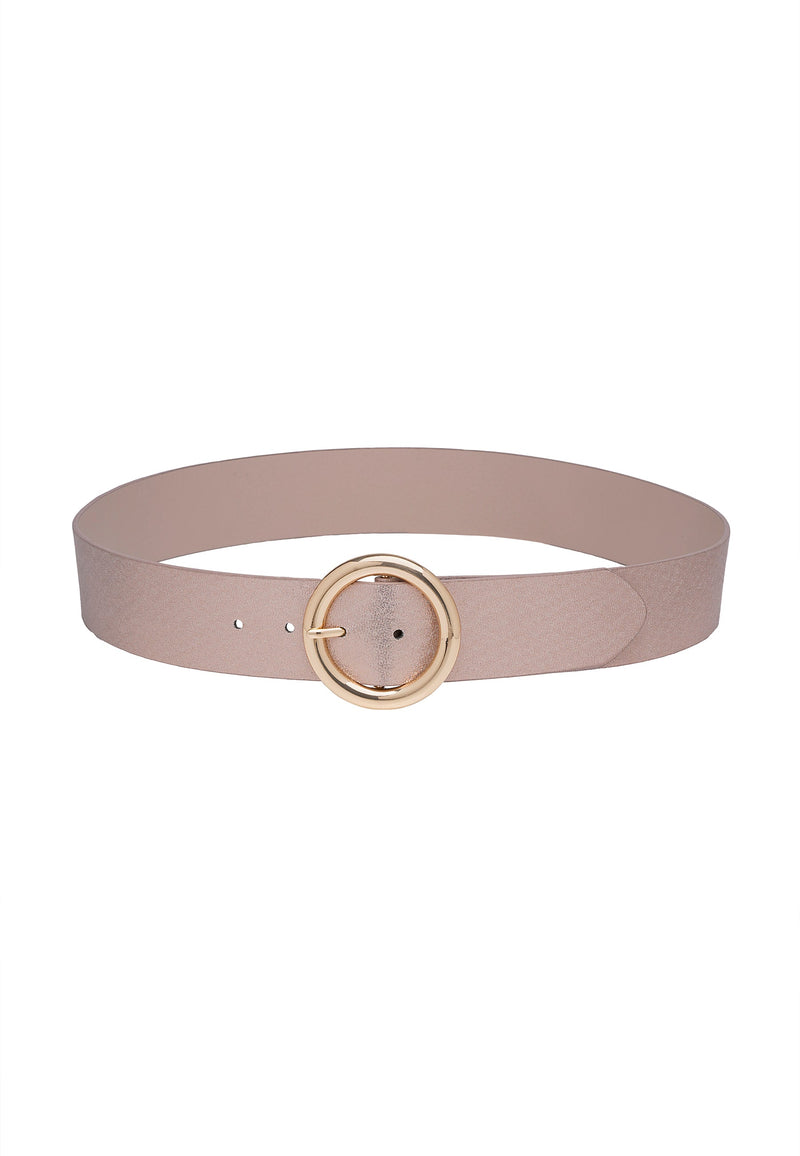 Classy Round Buckle Belt