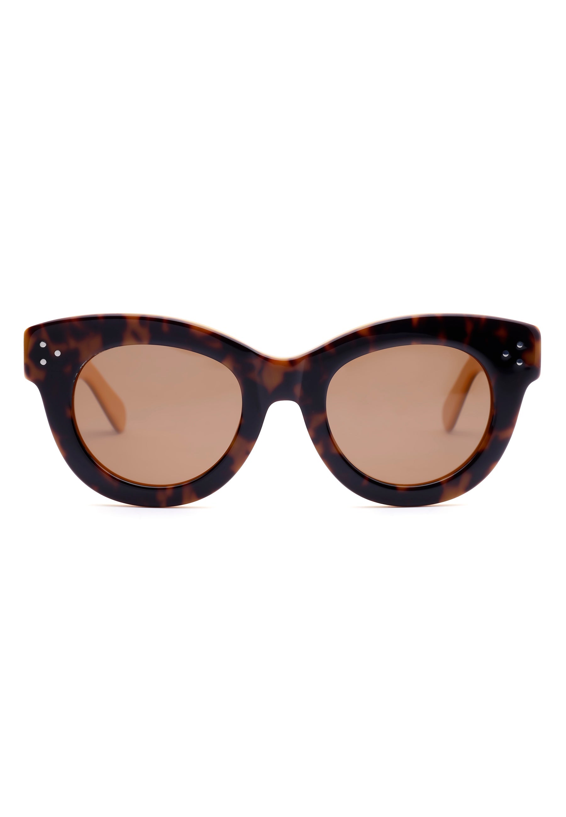 Retro Round-Frame Fashion Sunglasses