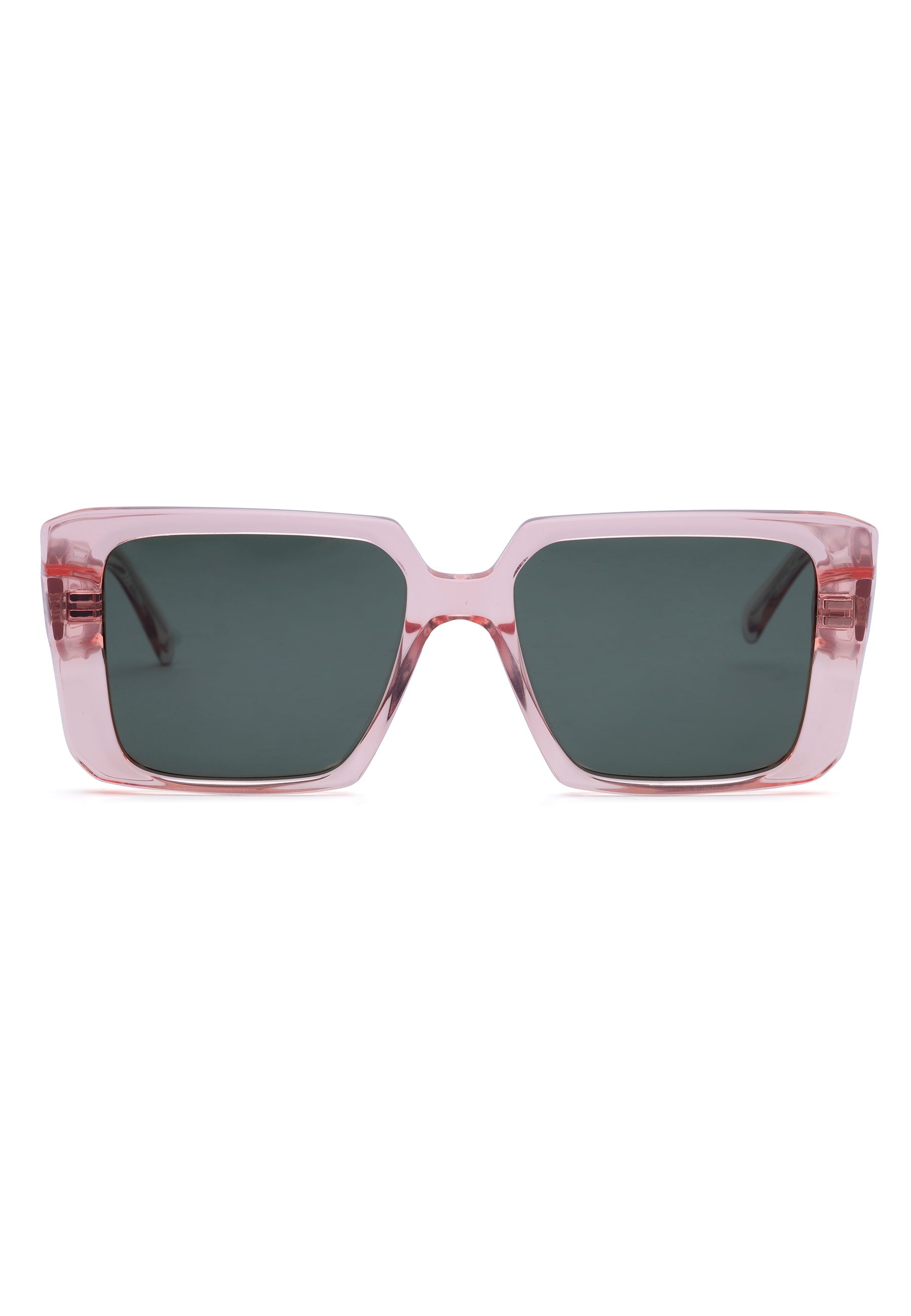 Chunky Transparent Square Sunglasses