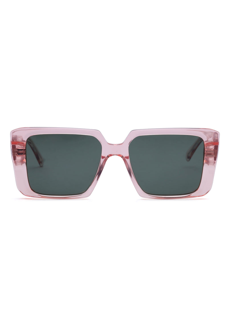 Chunky Transparent Square Sunglasses