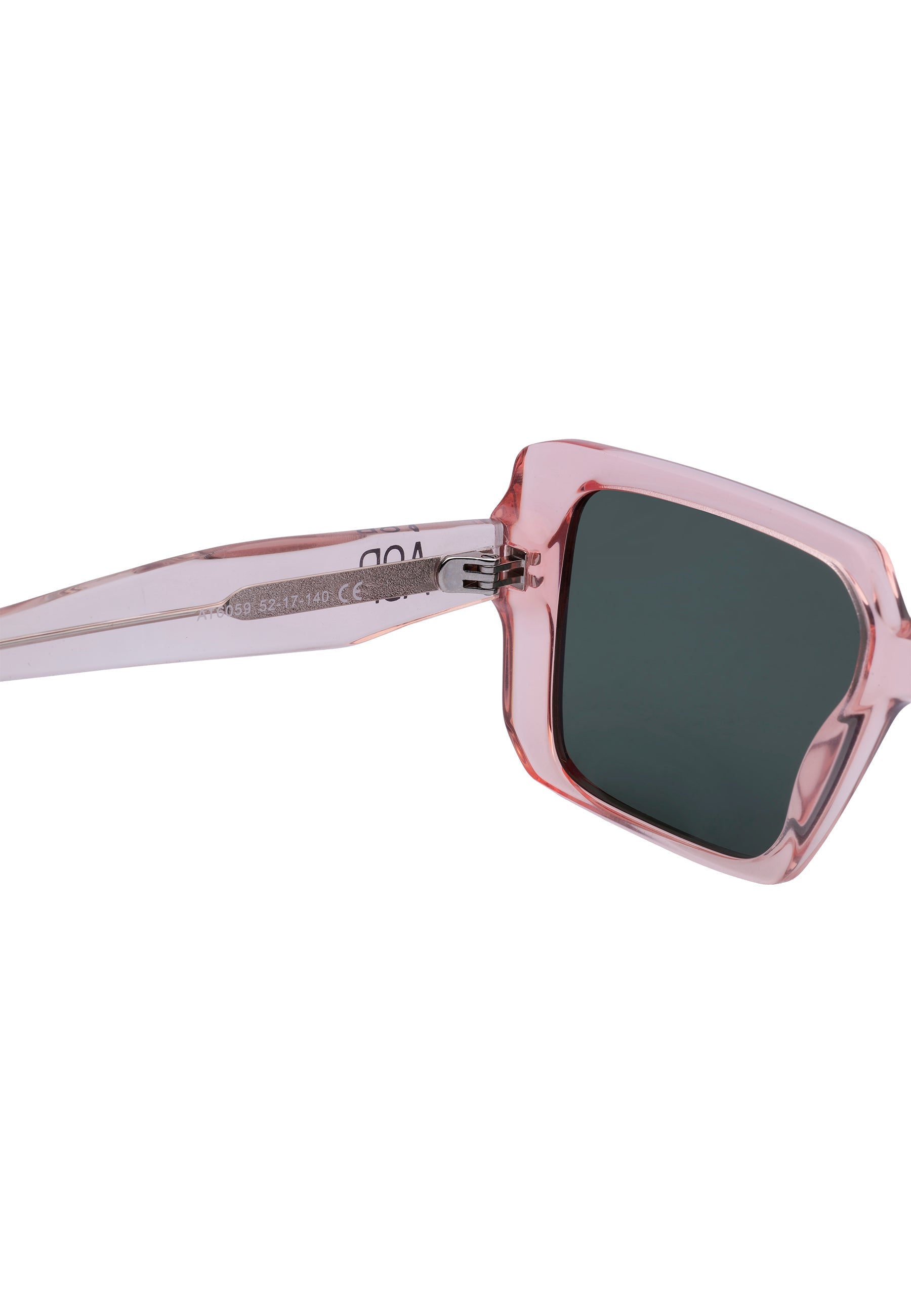 Chunky Transparent Square Sunglasses