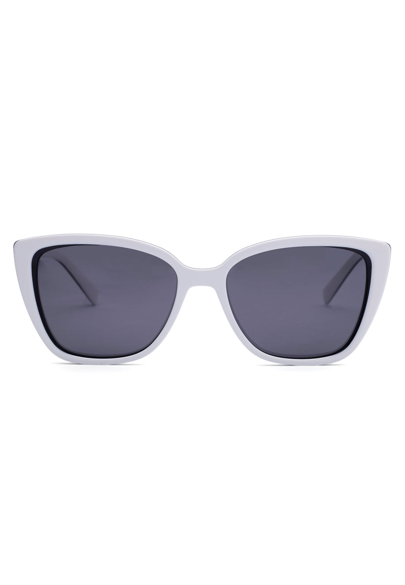 Sculpted Cat-Eye Glam Sunglasses