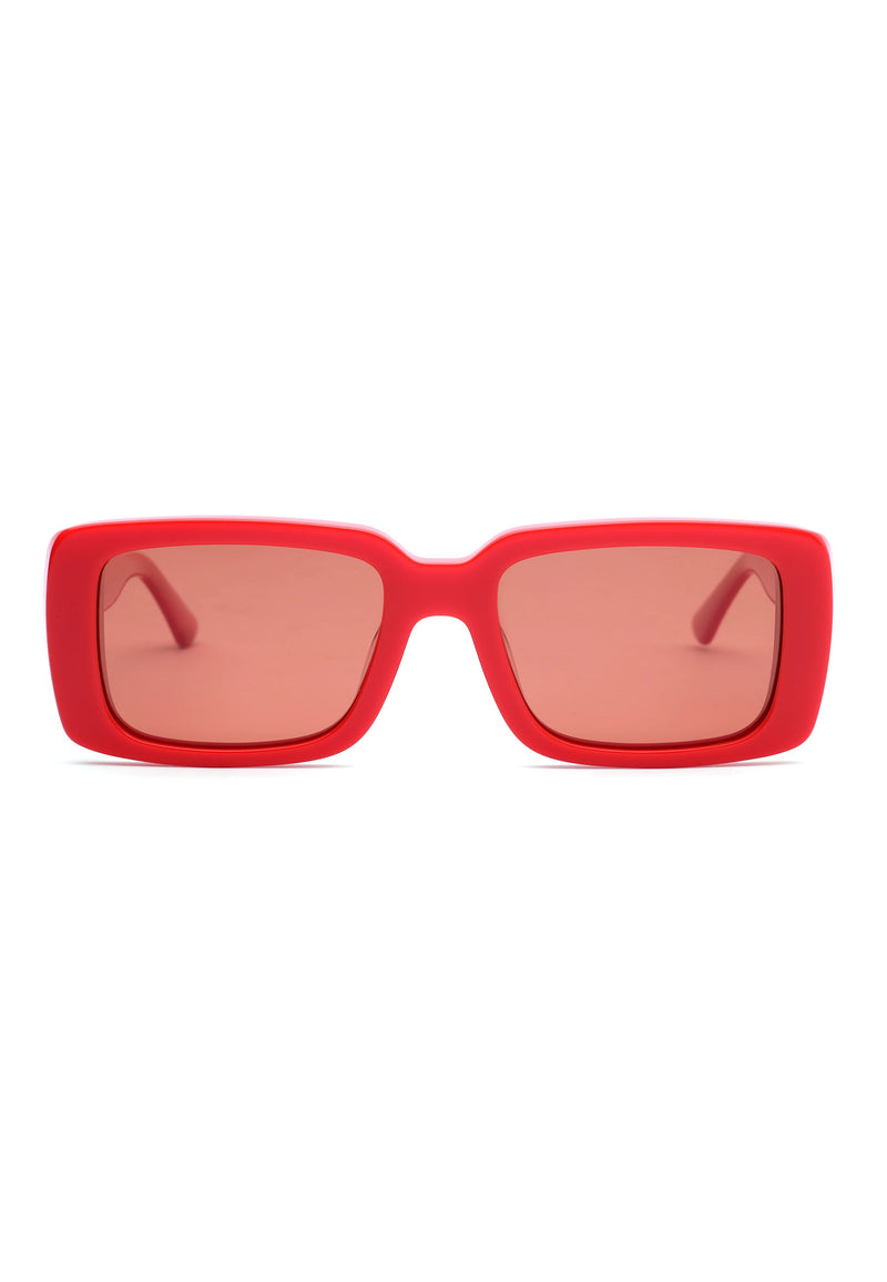 Retro-Inspired Bold Rectangle Sunglasses
