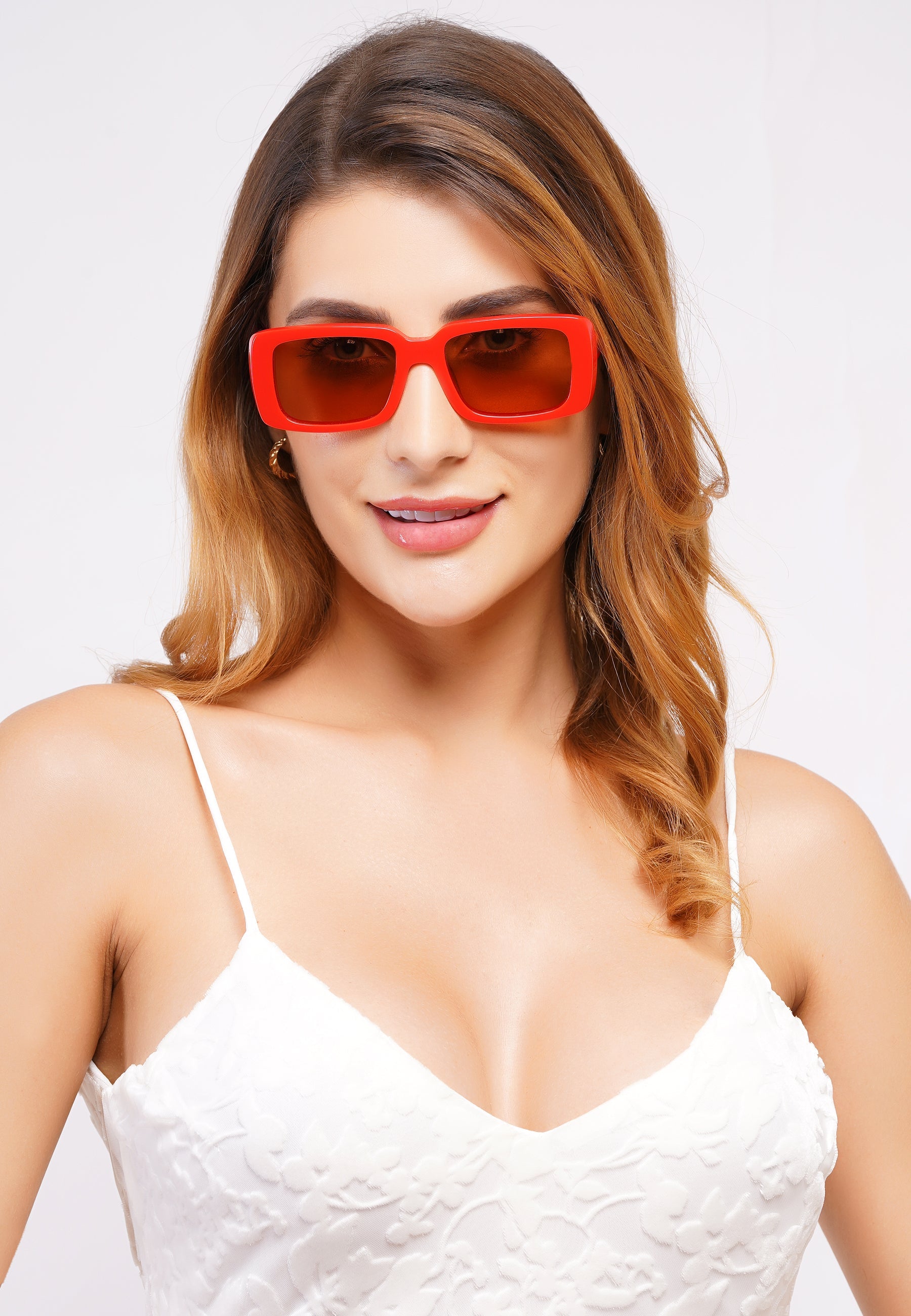 Retro-Inspired Bold Rectangle Sunglasses
