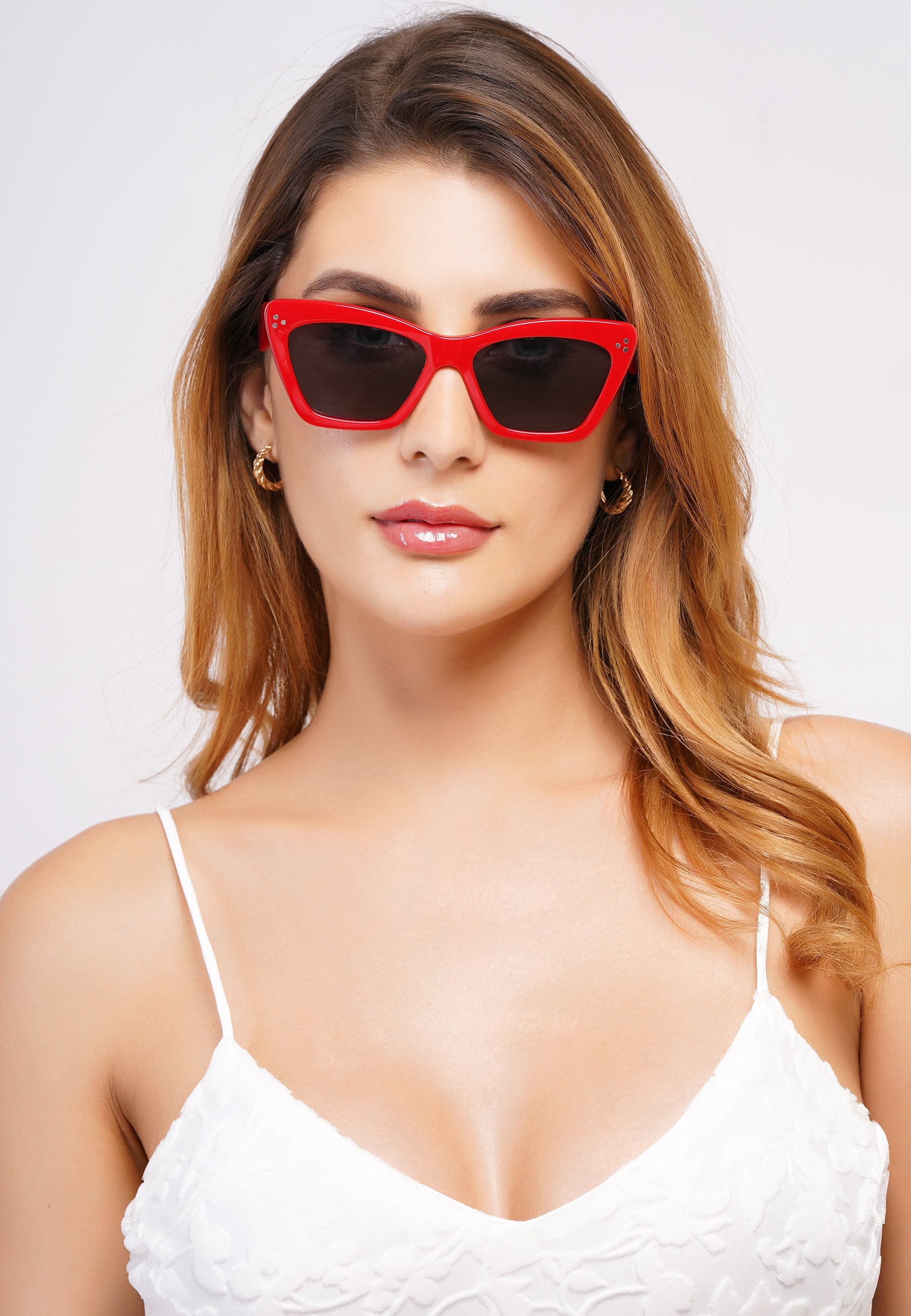 Retro Cat-Eye Power Sunglasses