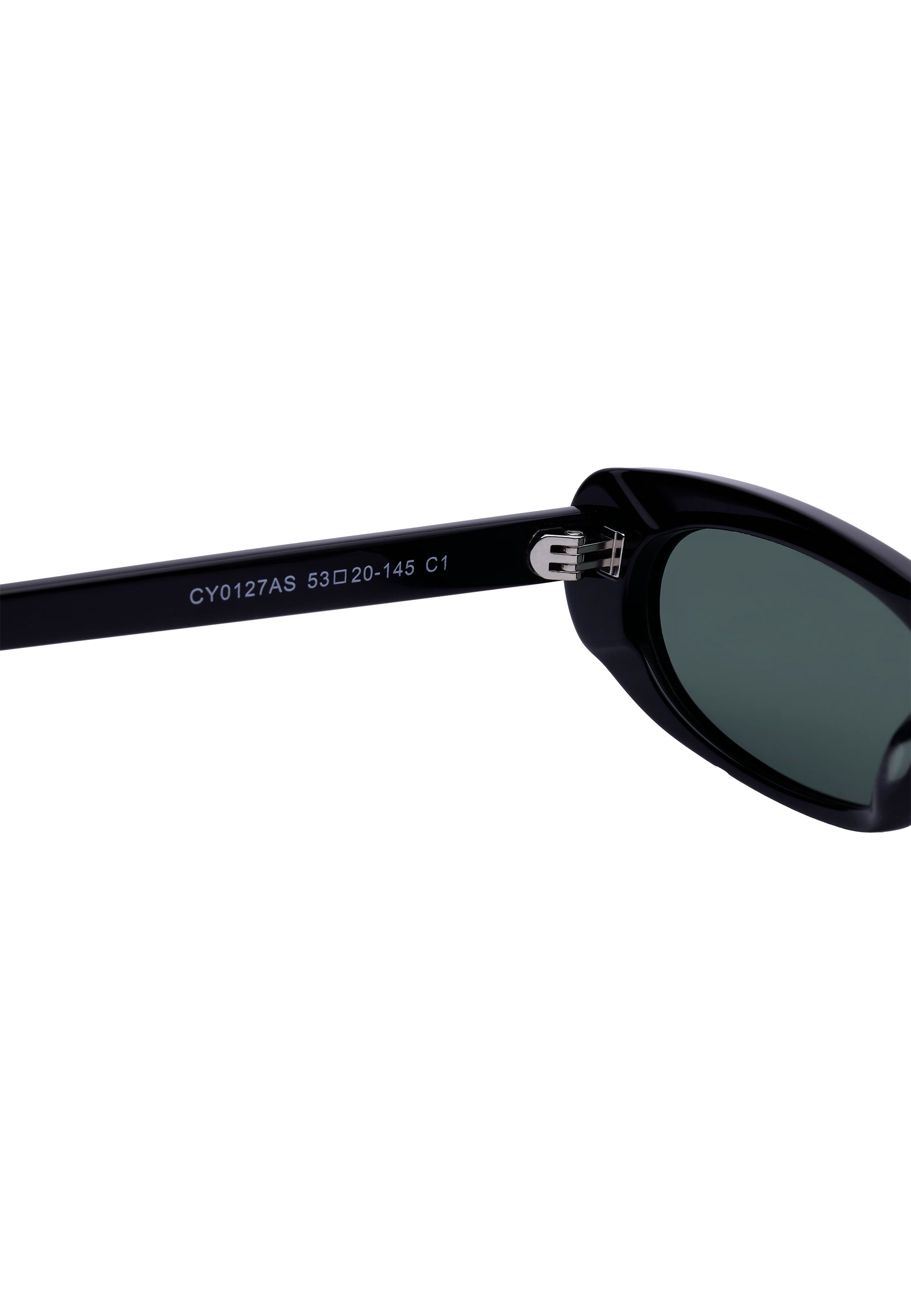 Sleek Oval Micro Sunglasses