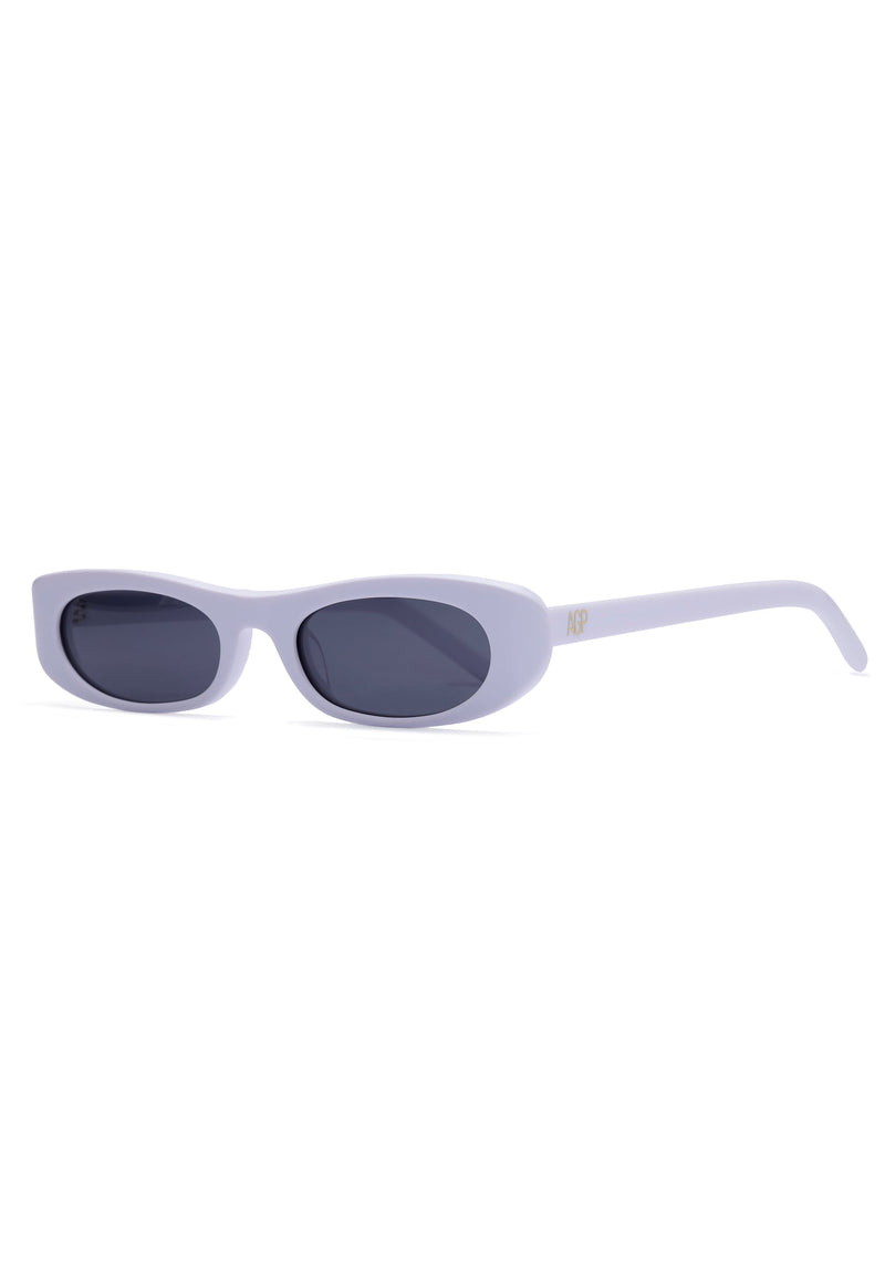 Sleek Oval Micro Sunglasses