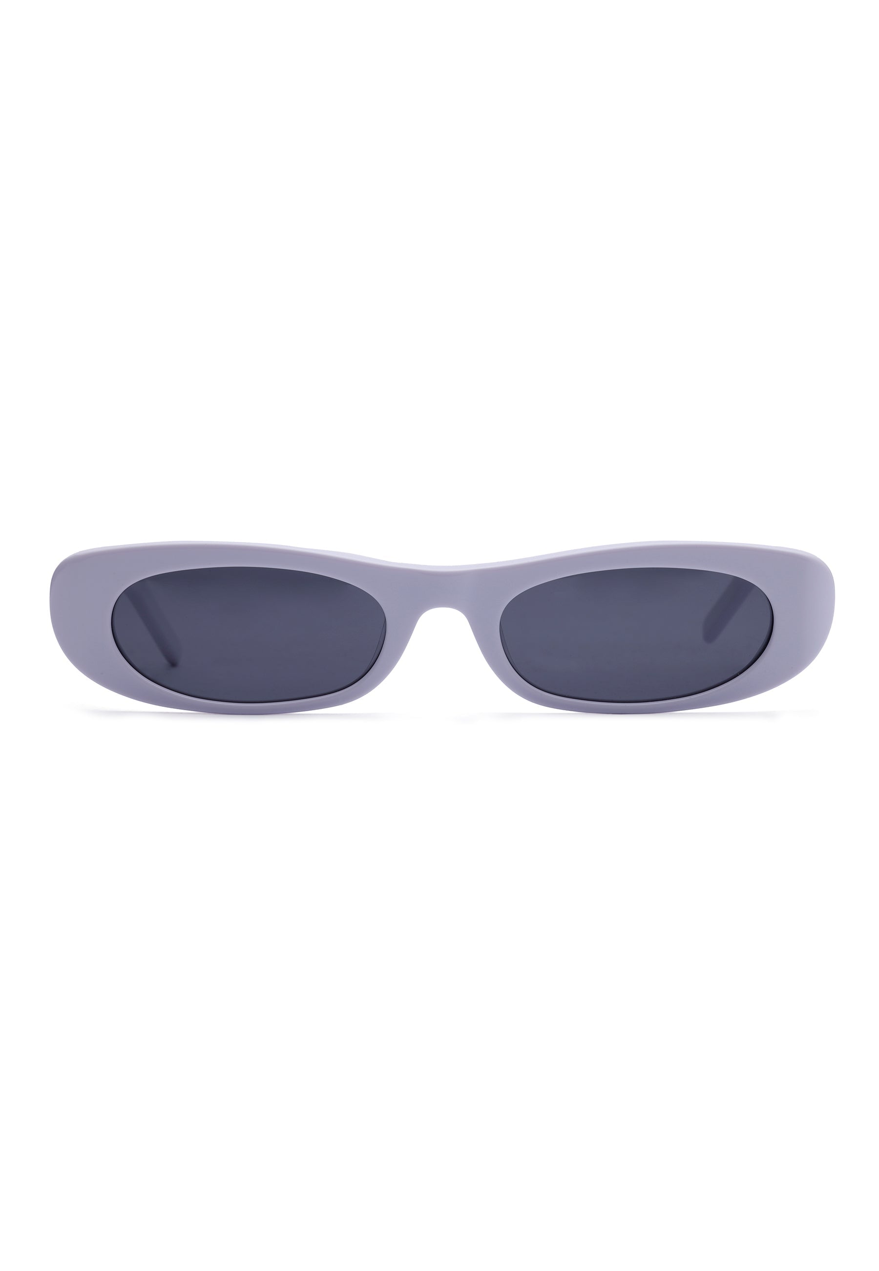Sleek Oval Micro Sunglasses