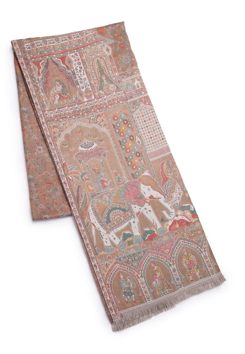 Kashmiri Jamawar Scarf