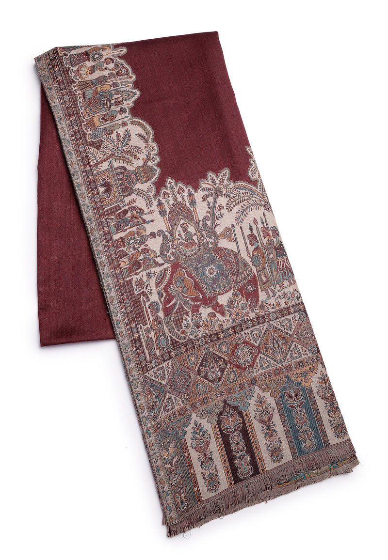 Kashmiri Jamawar Scarf