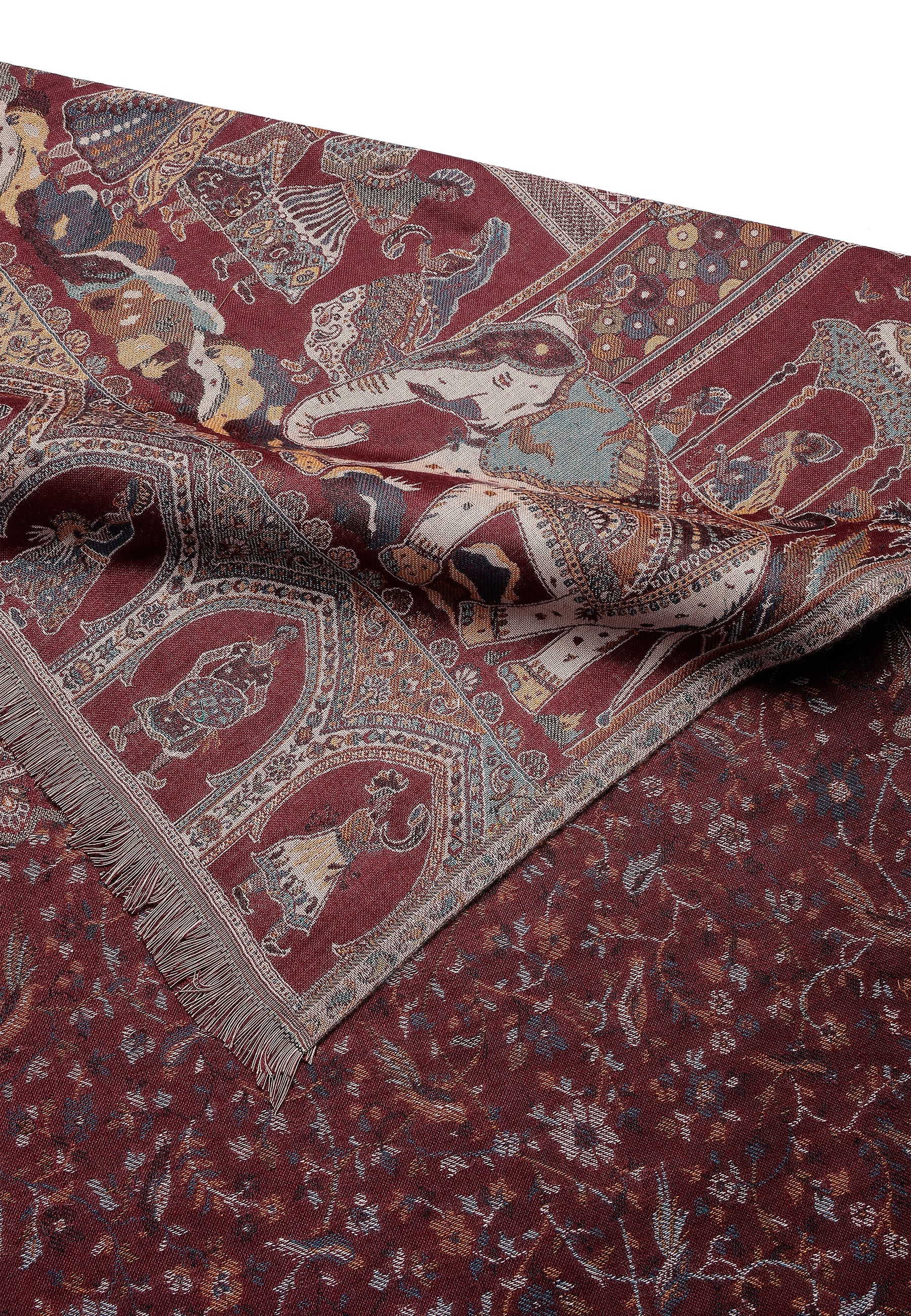 Kashmiri Jamawar Scarf