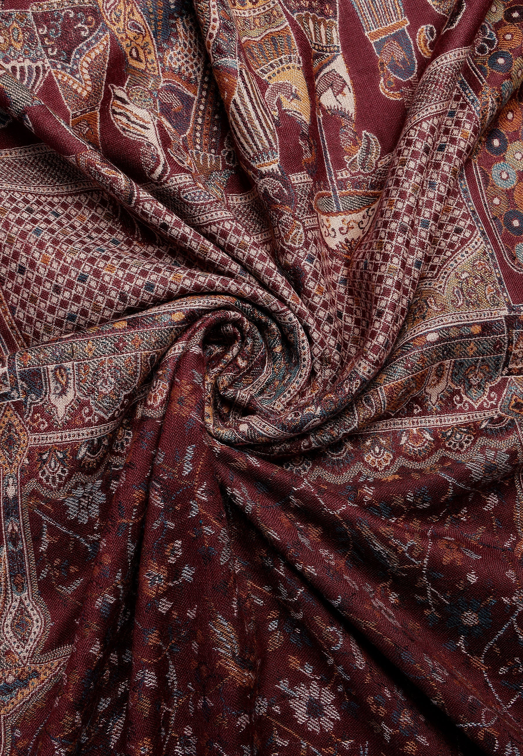 Kashmiri Jamawar Scarf