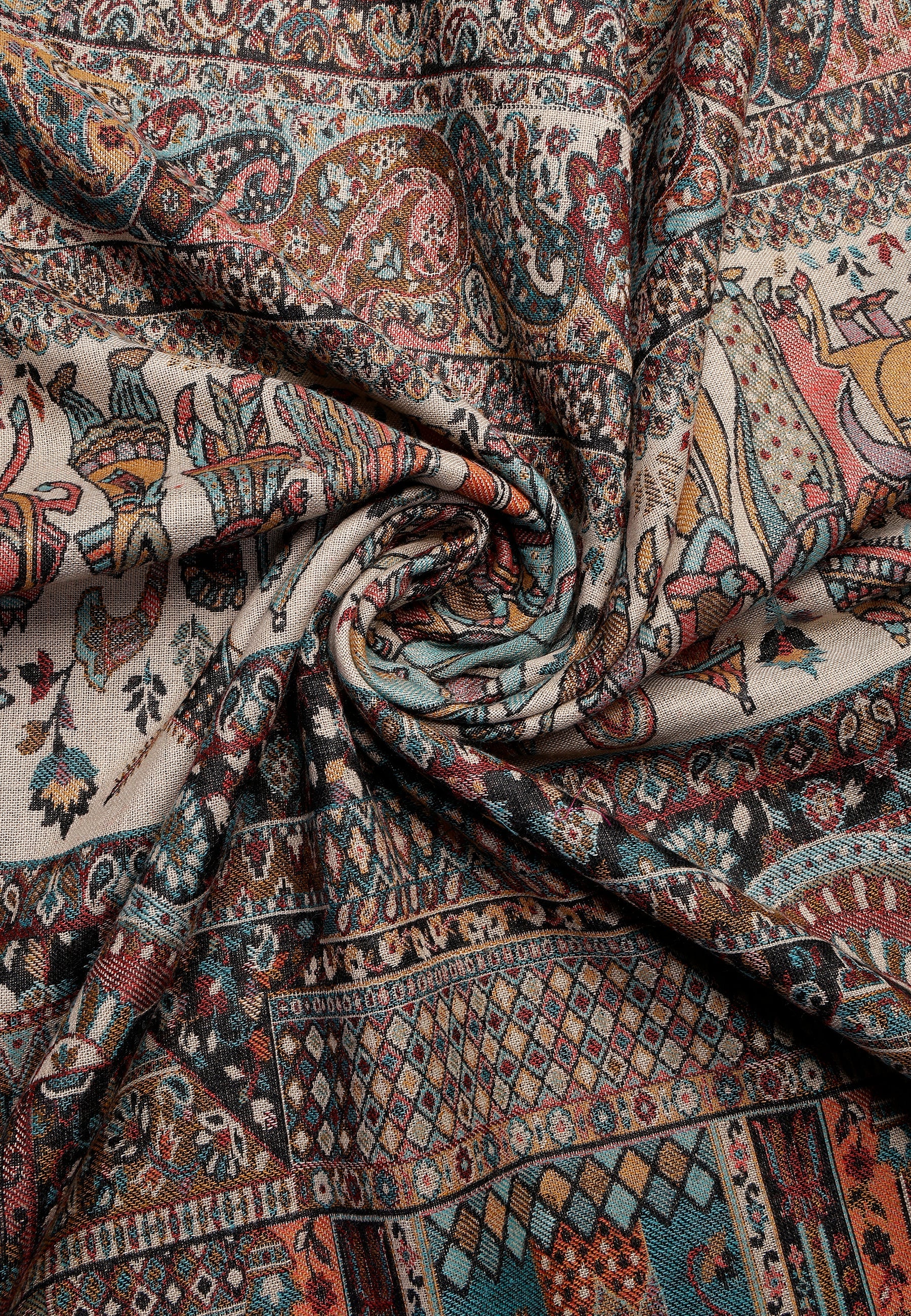 Kashmiri Jamawar Scarf