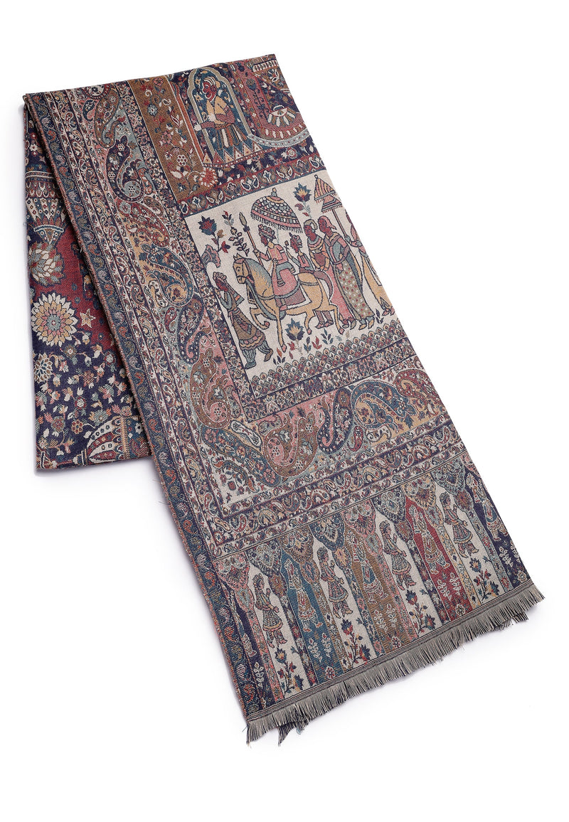 Kashmiri Jamawar Scarf