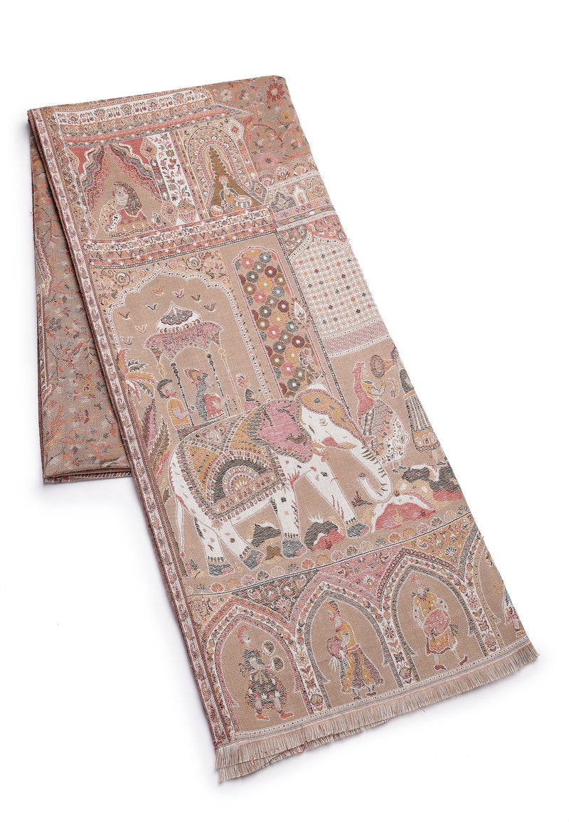 Kashmiri Jamawar Scarf